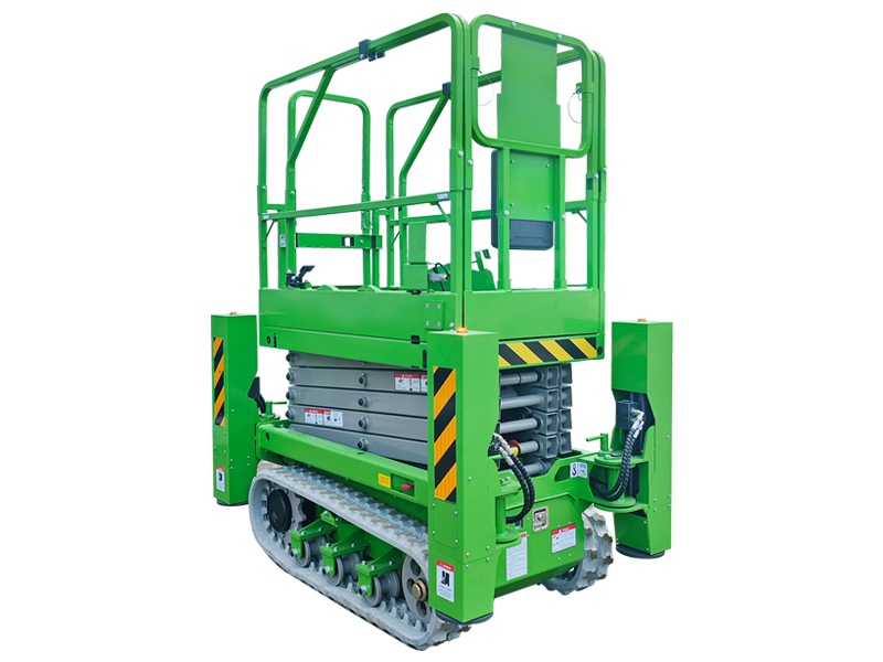 Crawler Scissor Lift HS0507TL Max Working Height: 6.8 m