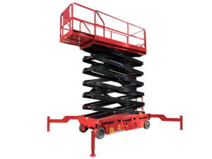 Wheel Scissor Lift HS1618 Max Working Height: 18 m