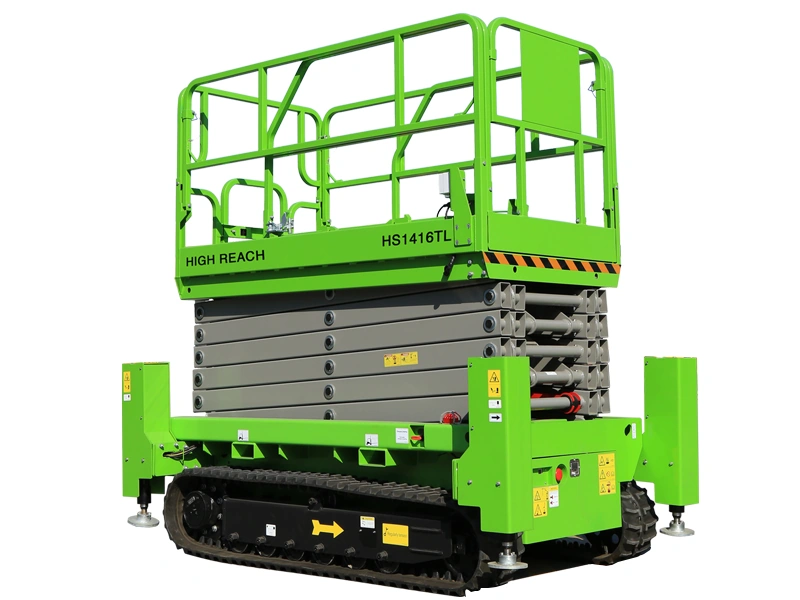 HS1416TL 16 m Crawler Scissor Lift