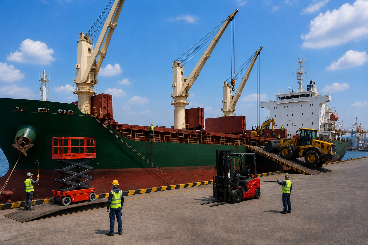 Bulk vessel shipping
