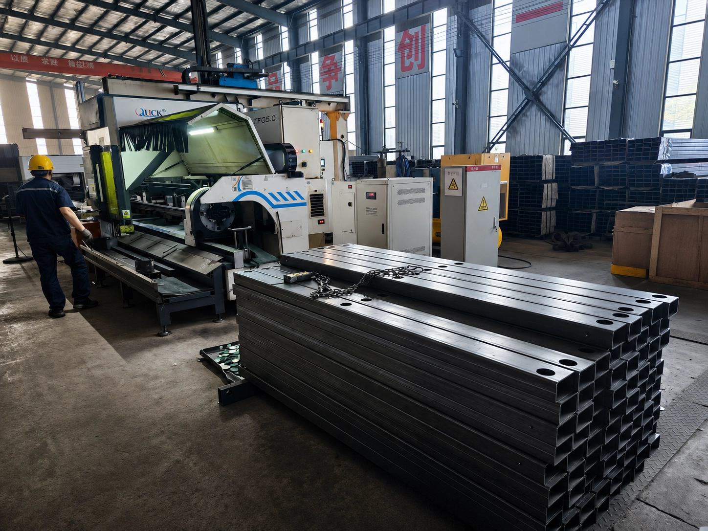 Highreach factory workshop