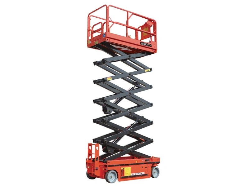 HS1214 13.8 m Wheel Scissor Lift