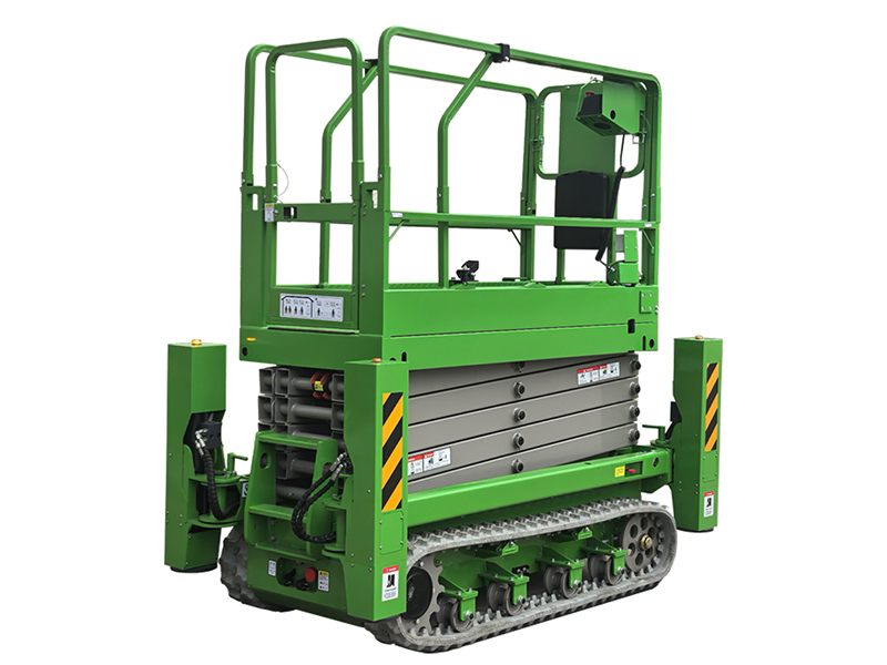 Crawler Scissor Lift HS0810TL Max Working Height: 10.3 m - Image 3