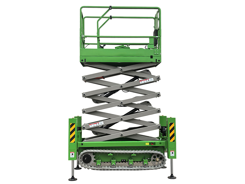 Crawler Scissor Lift HS0810TL Max Working Height: 10.3 m - Image 4