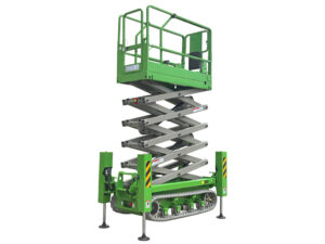 Crawler Scissor Lift HS0812TL Max Working Height: 10 m