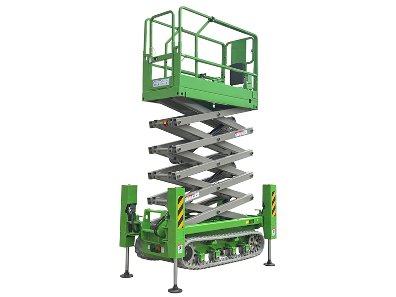 Crawler Scissor Lift HS0810TL Max Working Height: 10.3 m - Image 5