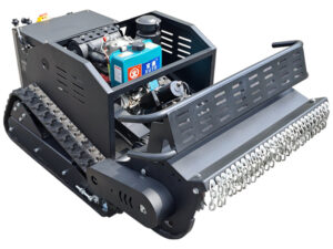 Crawler Remote Control Lawn Mower Diesel Version 195-80XT Power: 18HP